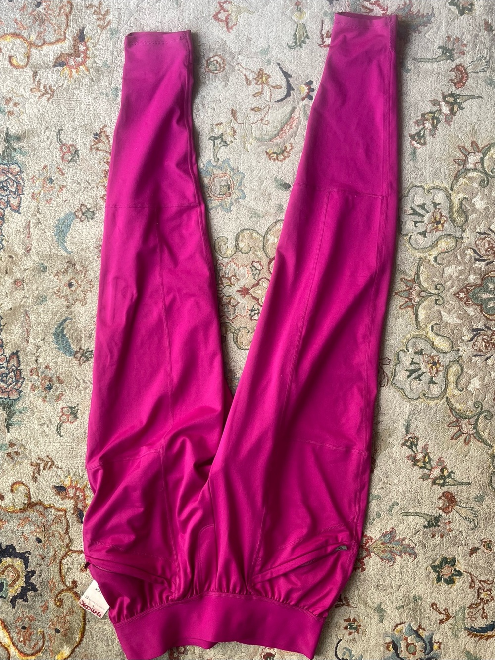 Free People Fuchsia Pink High-Waist Jumpsuit Pants FP movement